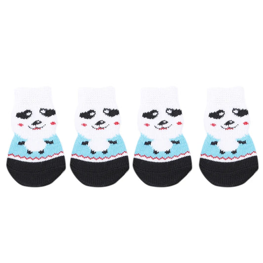 Chaussettes douces pour chien
