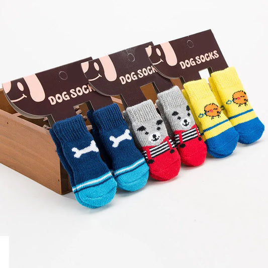 Chaussettes chaudes pour chien