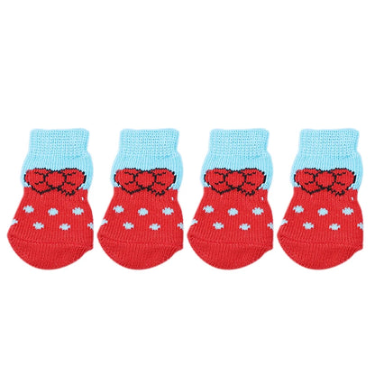 Chaussettes douces pour chien