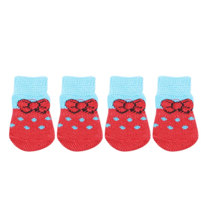 Chaussettes douces pour chien