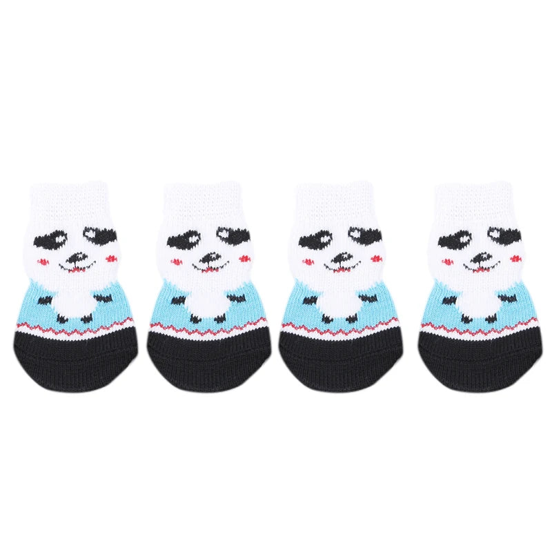 Chaussettes douces pour chien