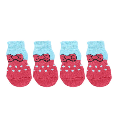 Chaussettes douces pour chien