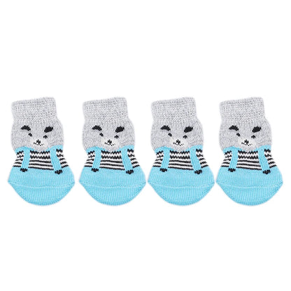 Chaussettes douces pour chien