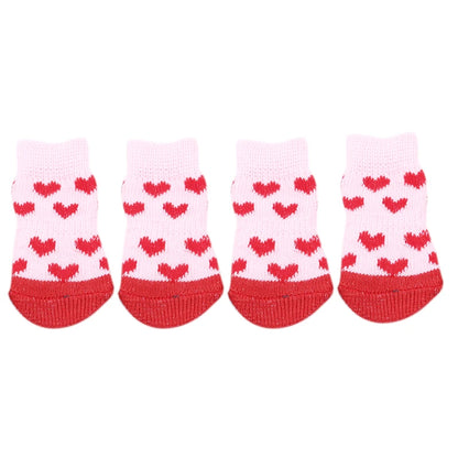 Chaussettes douces pour chien