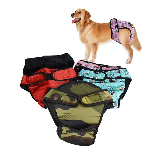 Culotte Sanitaire Lavable Pour Chien