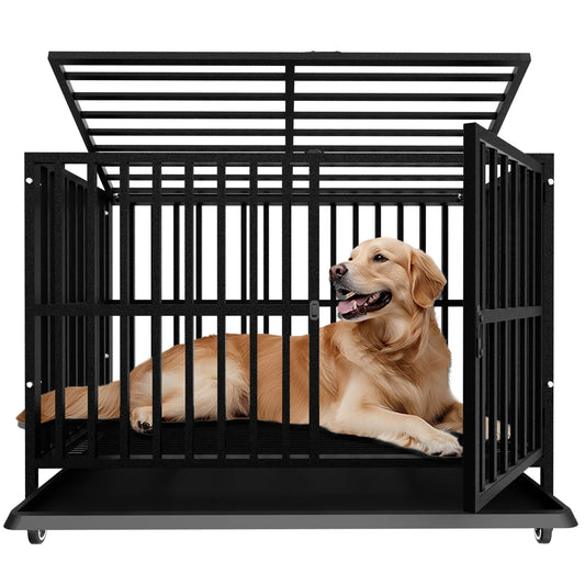 Cage Pour Chien avec Roues