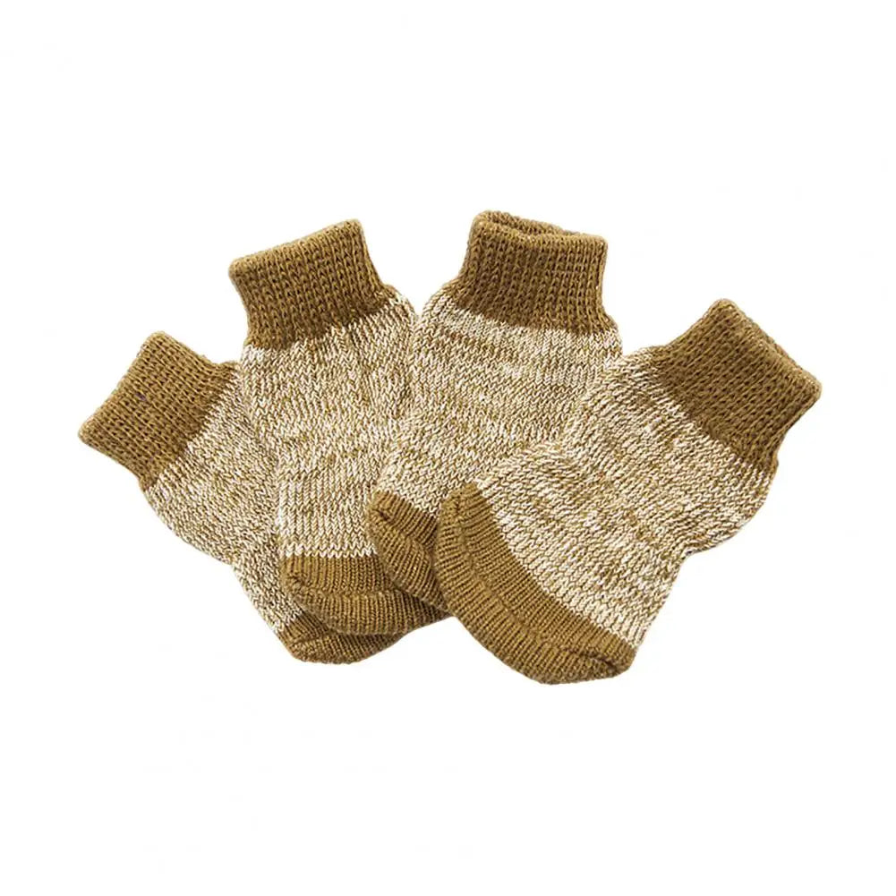 Chaussettes antidérapantes légères pour chien