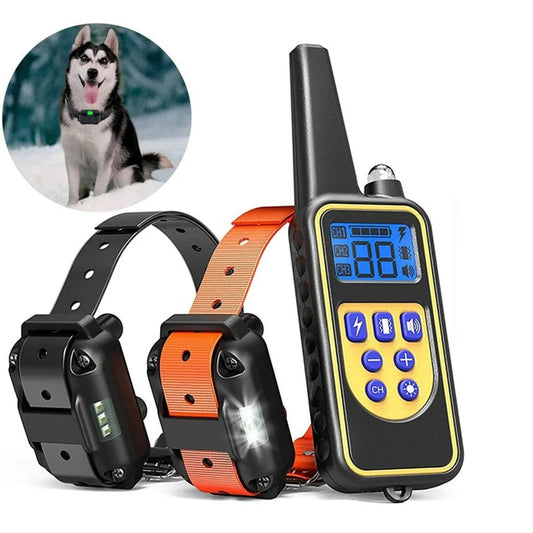 Collier étanche anti aboiement pour chien