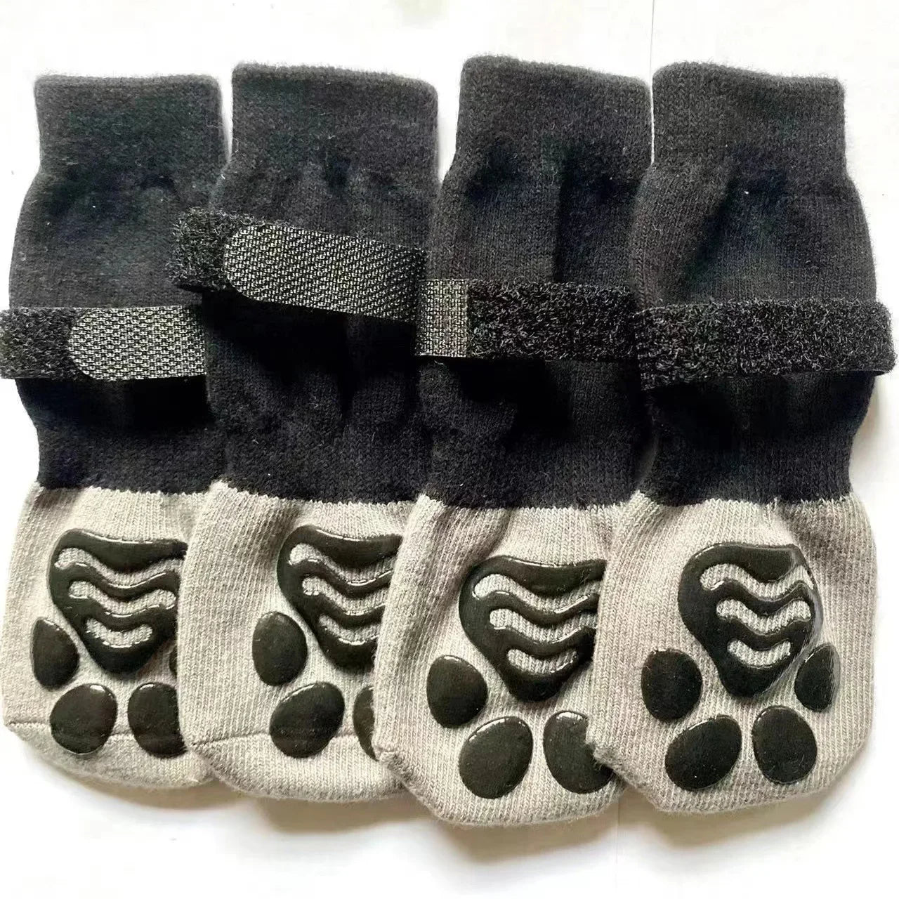 Chaussettes avec sangles réglables pour chien