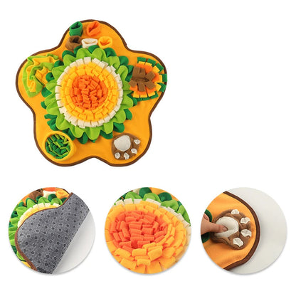 Tapis multifonctionnel de fouille pour chien