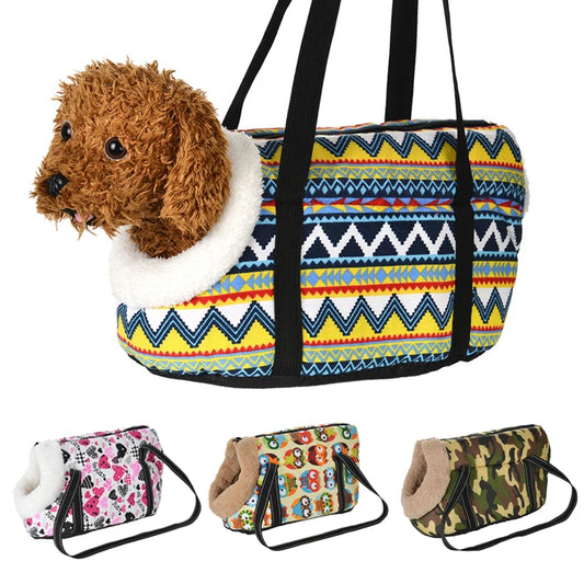 Sac de Transport Pour Chien avec Intérieur en Laine