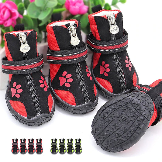 Chaussures d'hiver imperméable pour chien