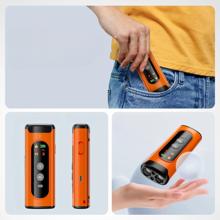 Répulsif pour chien avec une lampe