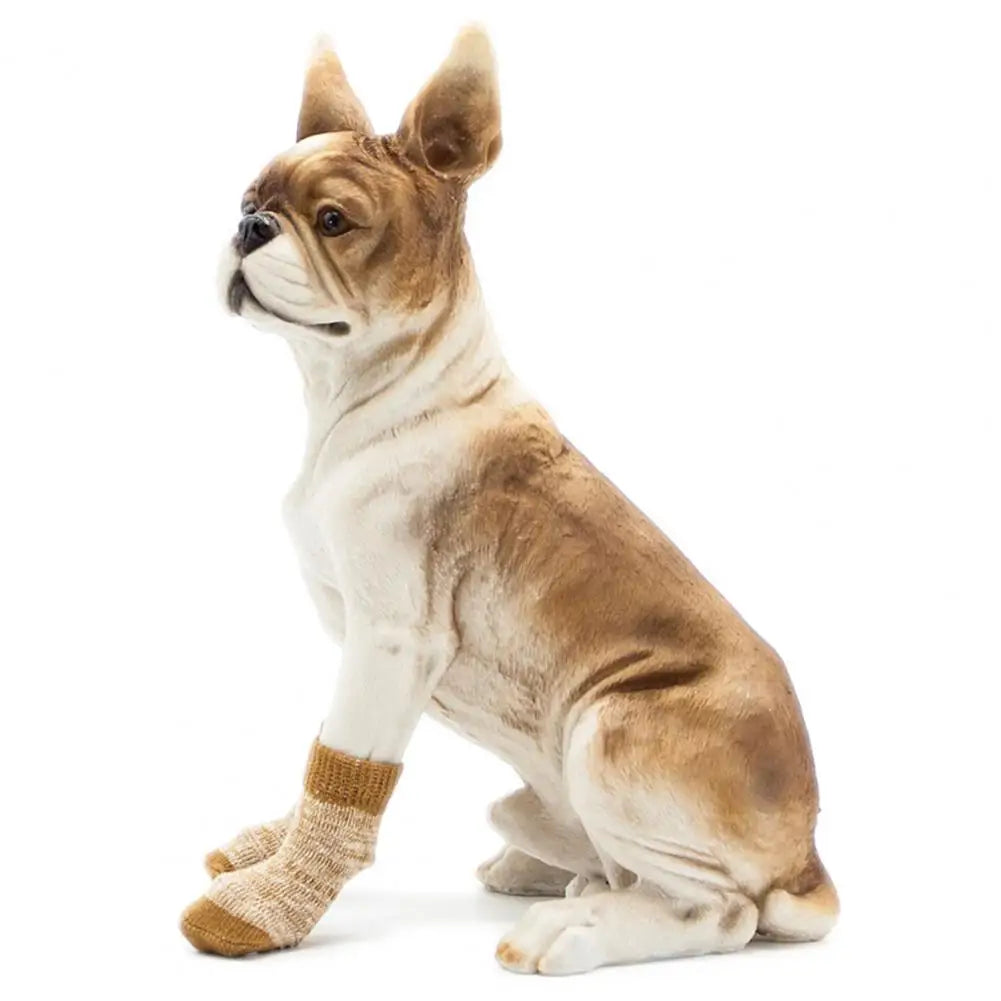 Chaussettes antidérapantes légères pour chien