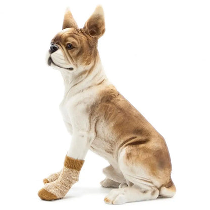 Chaussettes antidérapantes légères pour chien