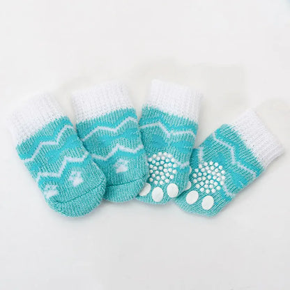 Chaussettes imprimées grenouille pour chien
