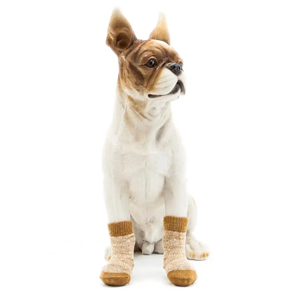 Chaussettes antidérapantes légères pour chien
