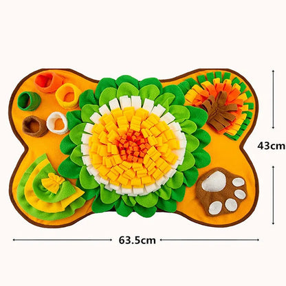 Tapis à renifler pour chien