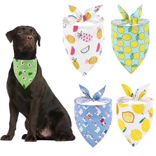 Bandana Pour Chien à Motifs