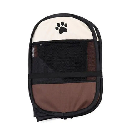 Parc intérieur pour chien pliable