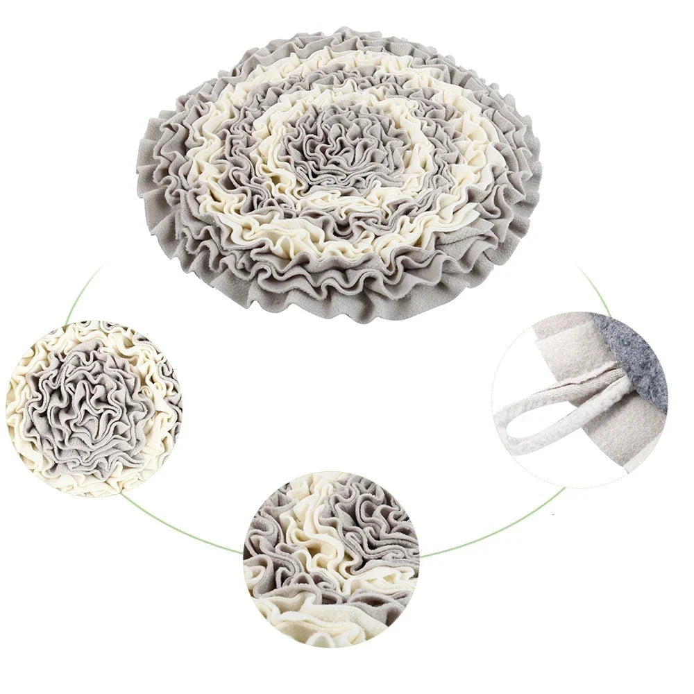 Tapis de reniflage lavable pour chien