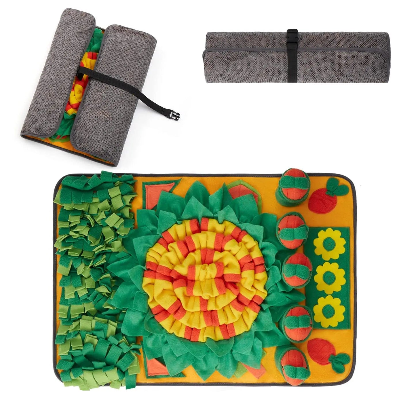 Tapis coloré de fouille pour chien