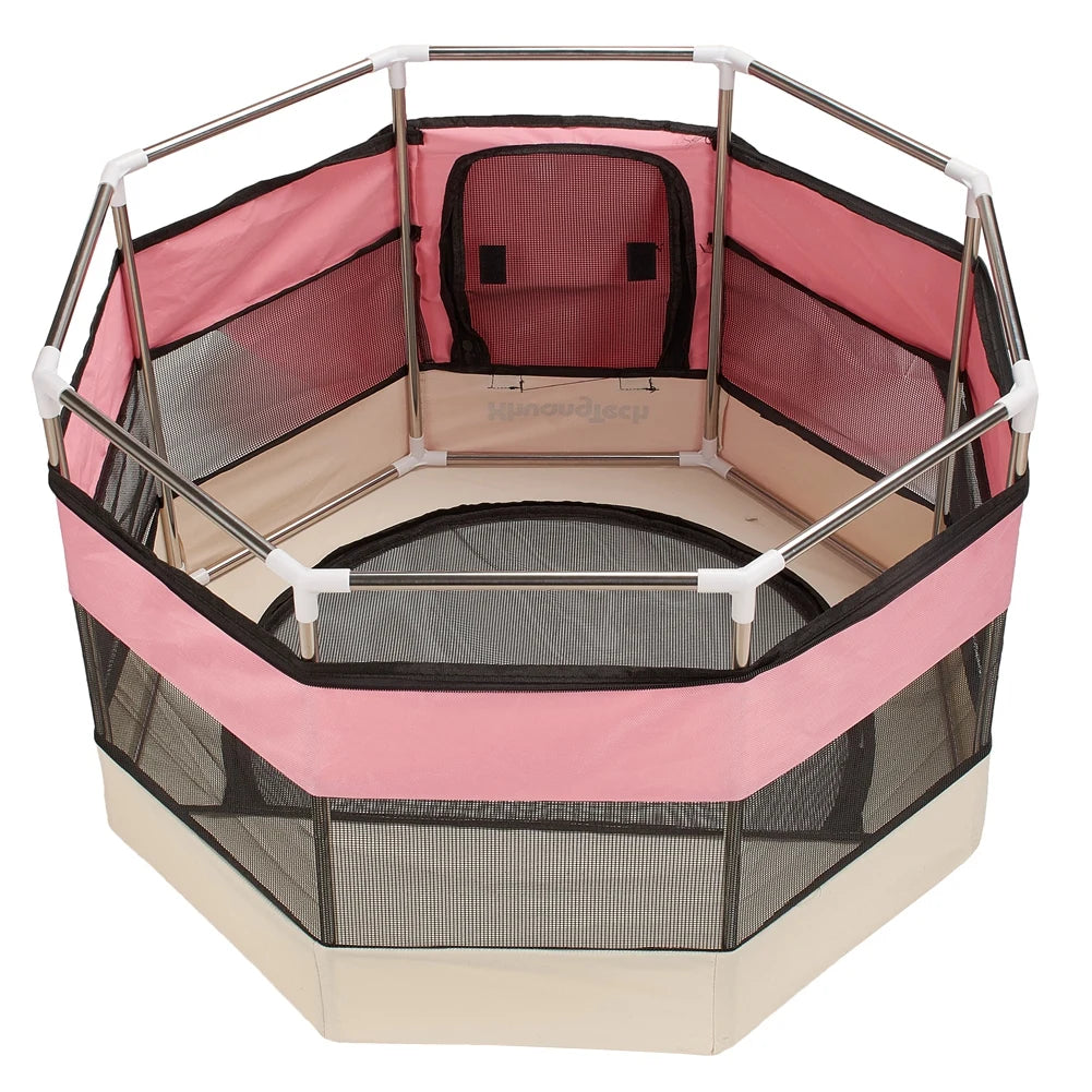 Parc intérieur octogonal pour chien