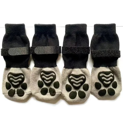 Chaussettes avec sangles réglables pour chien