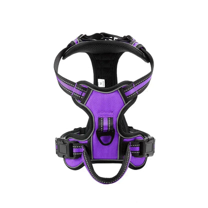 Harnais anti-traction en nylon pour chien