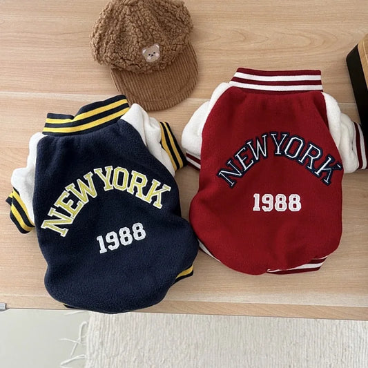 Manteau baseball pour chien