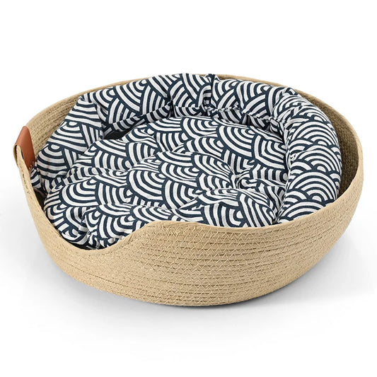 Panier en osier pour chien