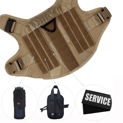 Harnais militaire pour chien