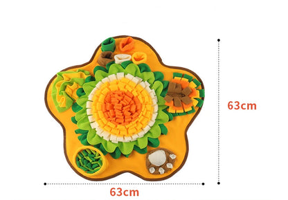 Tapis multifonctionnel de fouille pour chien