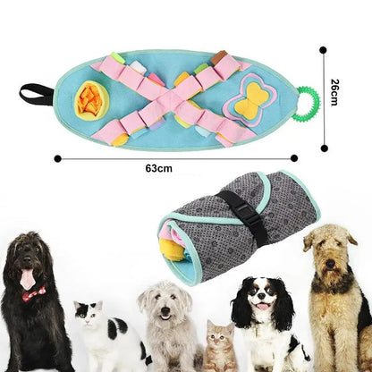 Tapis de fouille lavable pour chien