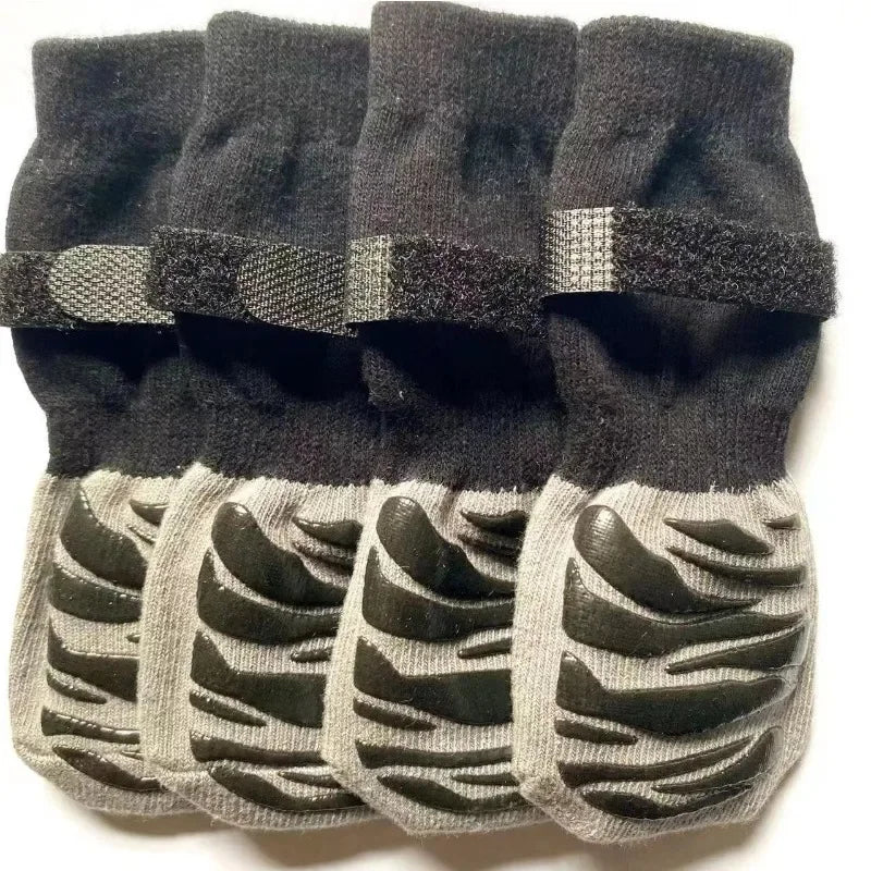 Chaussettes avec sangles réglables pour chien