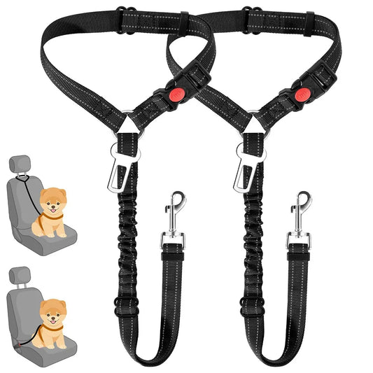 Harnais de Voiture 3 en 1 pour Chien