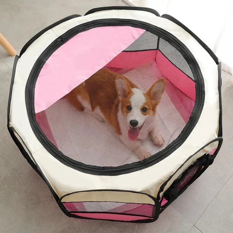 Tente pliable d'intérieur pour chien