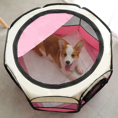 Tente pliable d'intérieur pour chien